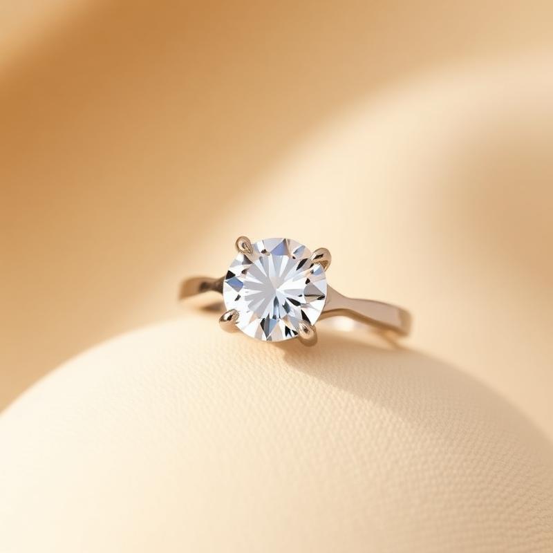Aurora Solitaire Ring